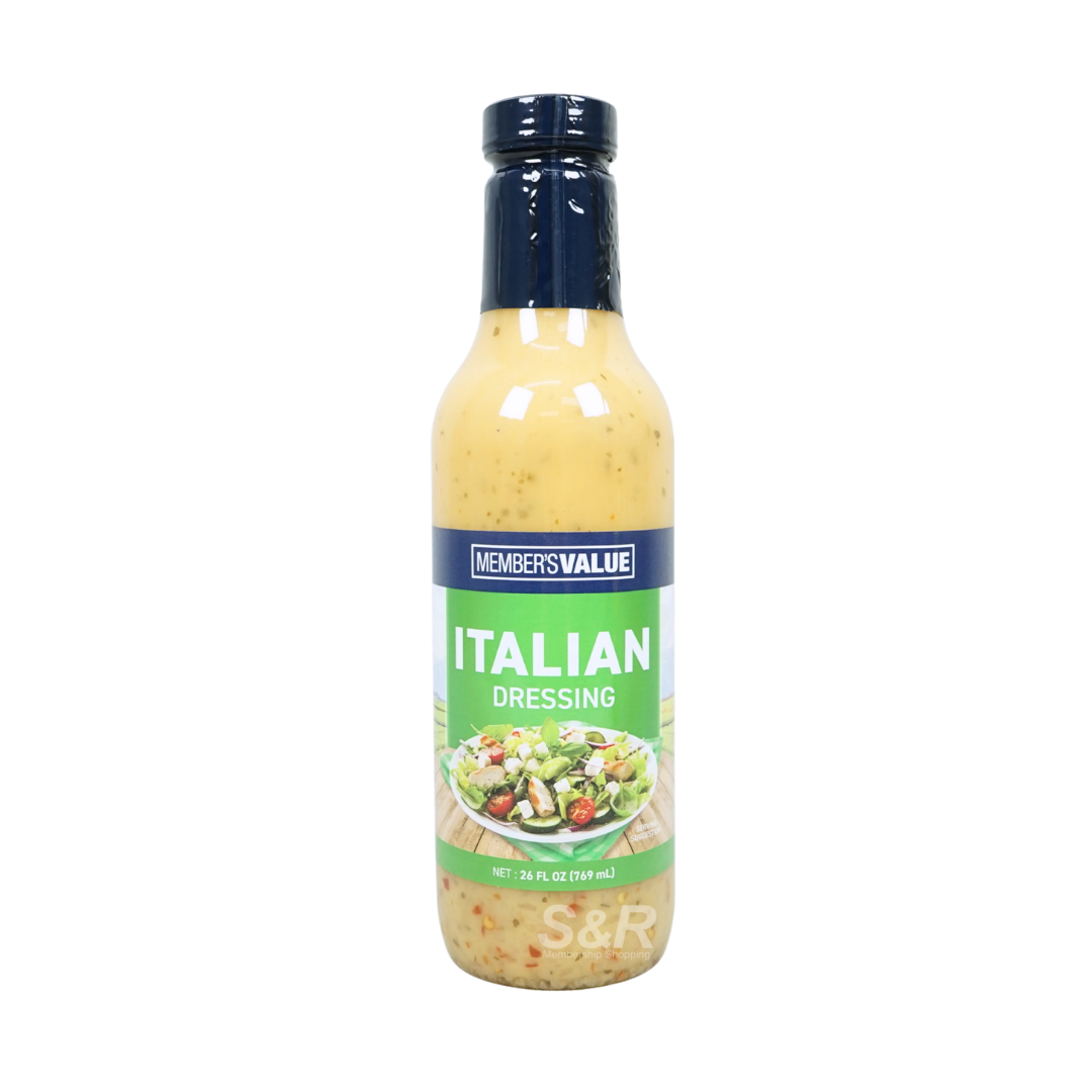 Member's Value Zesty Italian Dressing 769mL